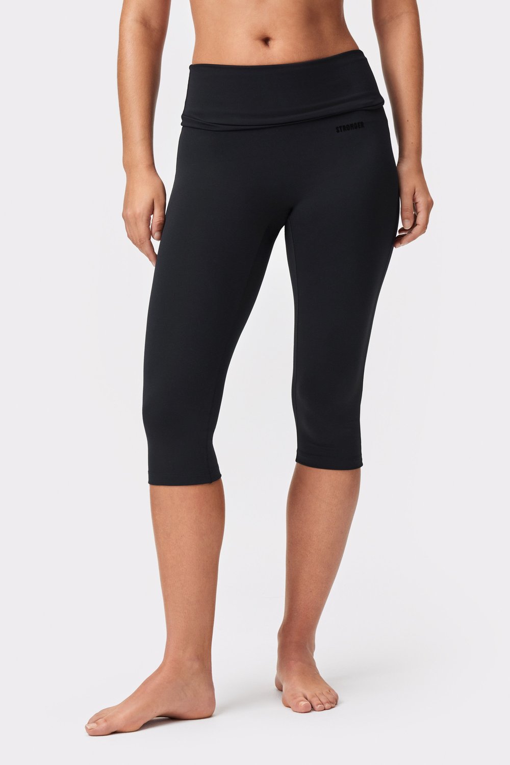 Soft Fold Over Capri Legging