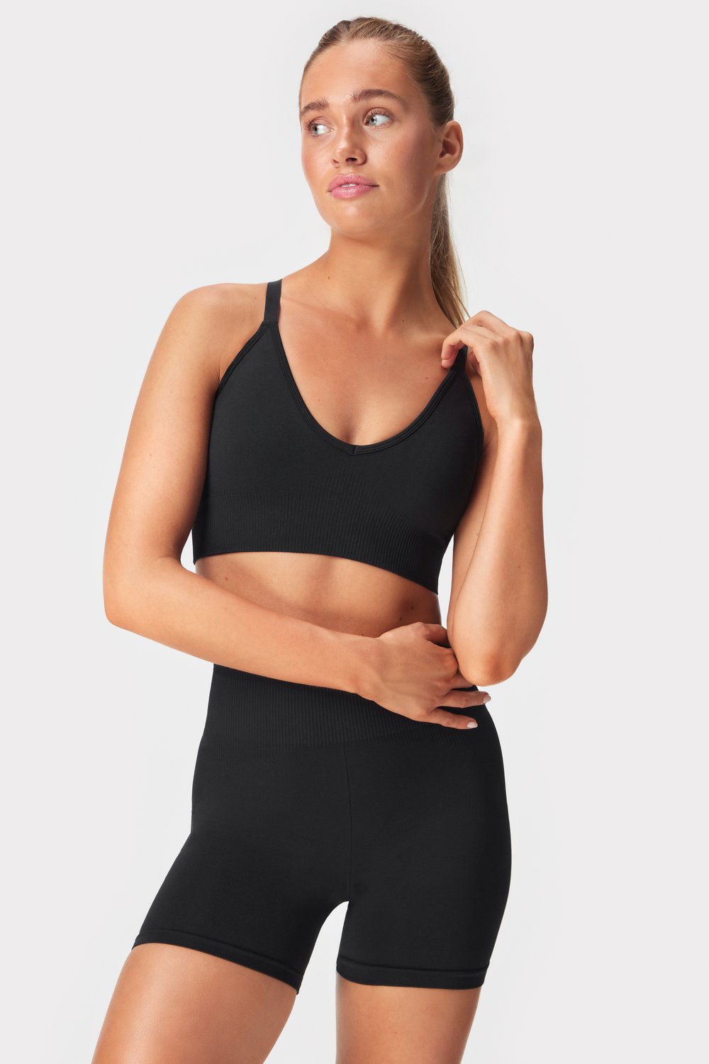 Seamless V-Neck Sport-BH