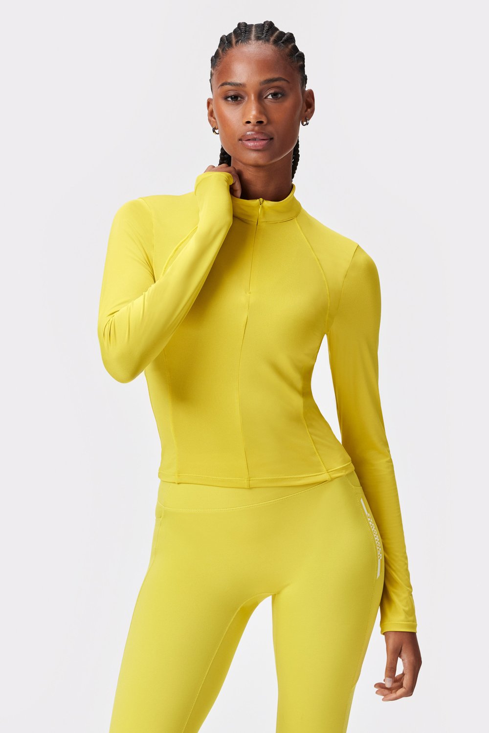 Manches Longues Half Zip