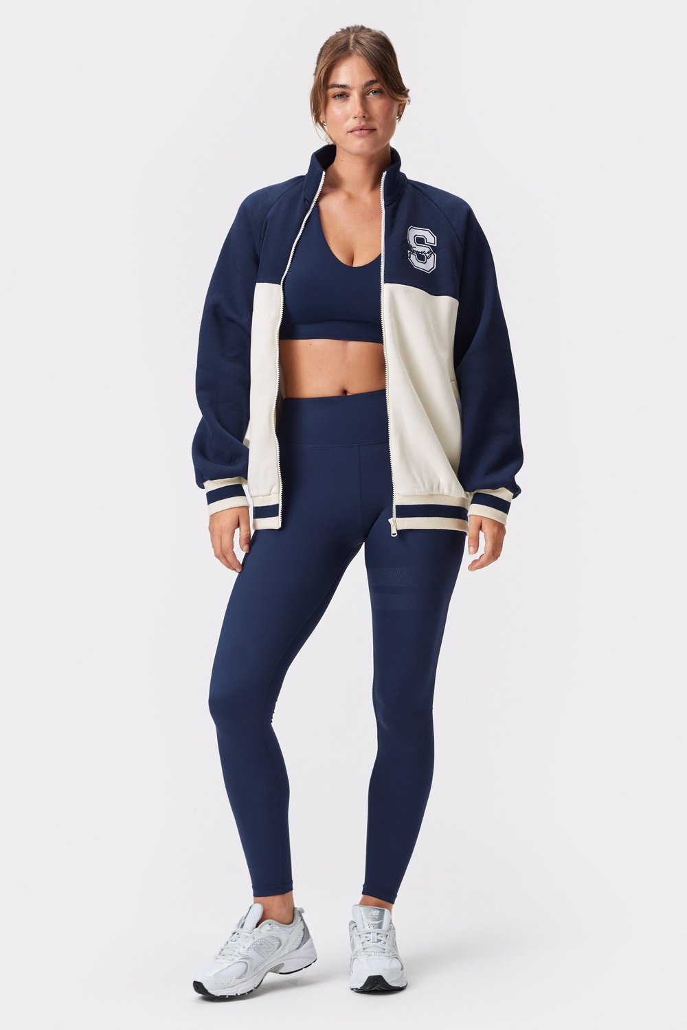 Sweatshirt Varsity Zip