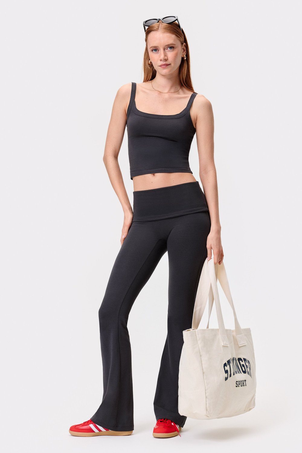 Legging Jersey Flared