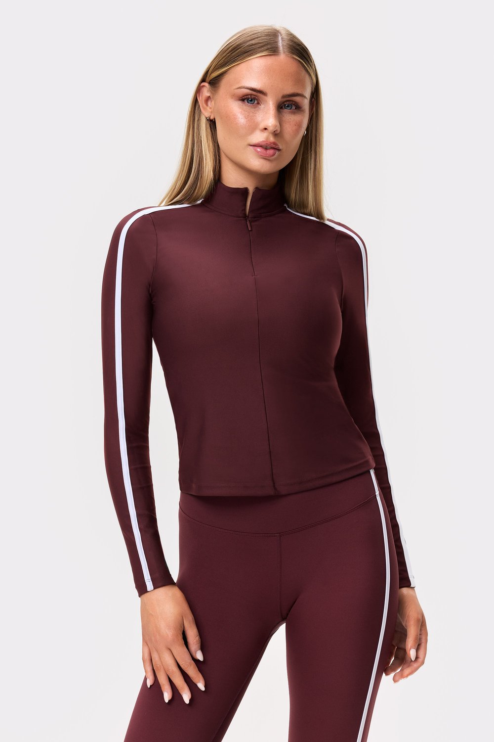 Signature Stripe Half Zip