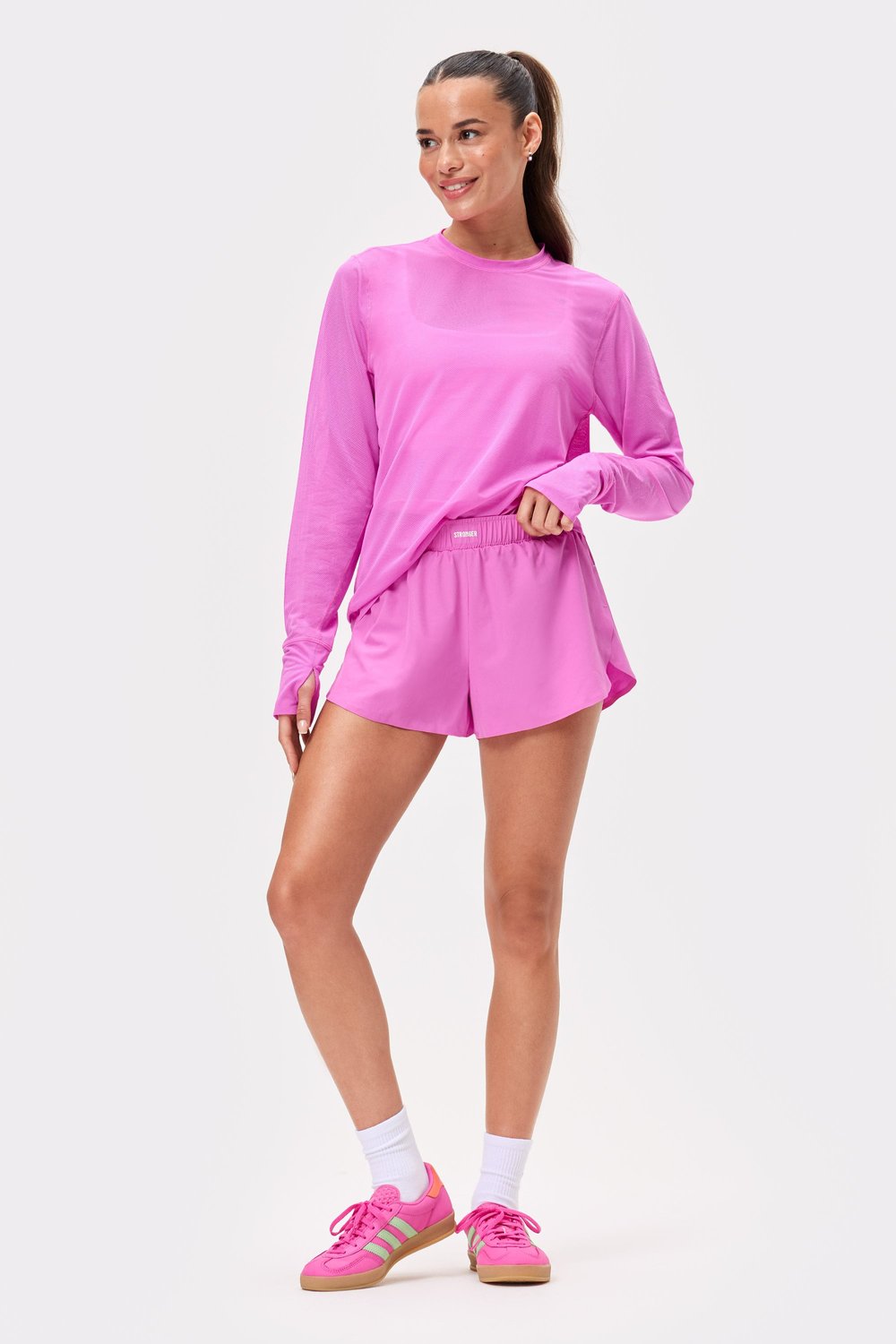 Mesh Running Long Sleeve