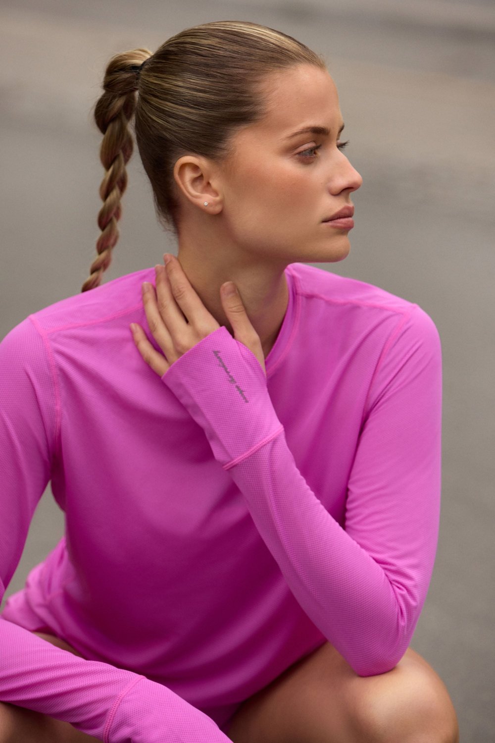 Mesh Running Long Sleeve