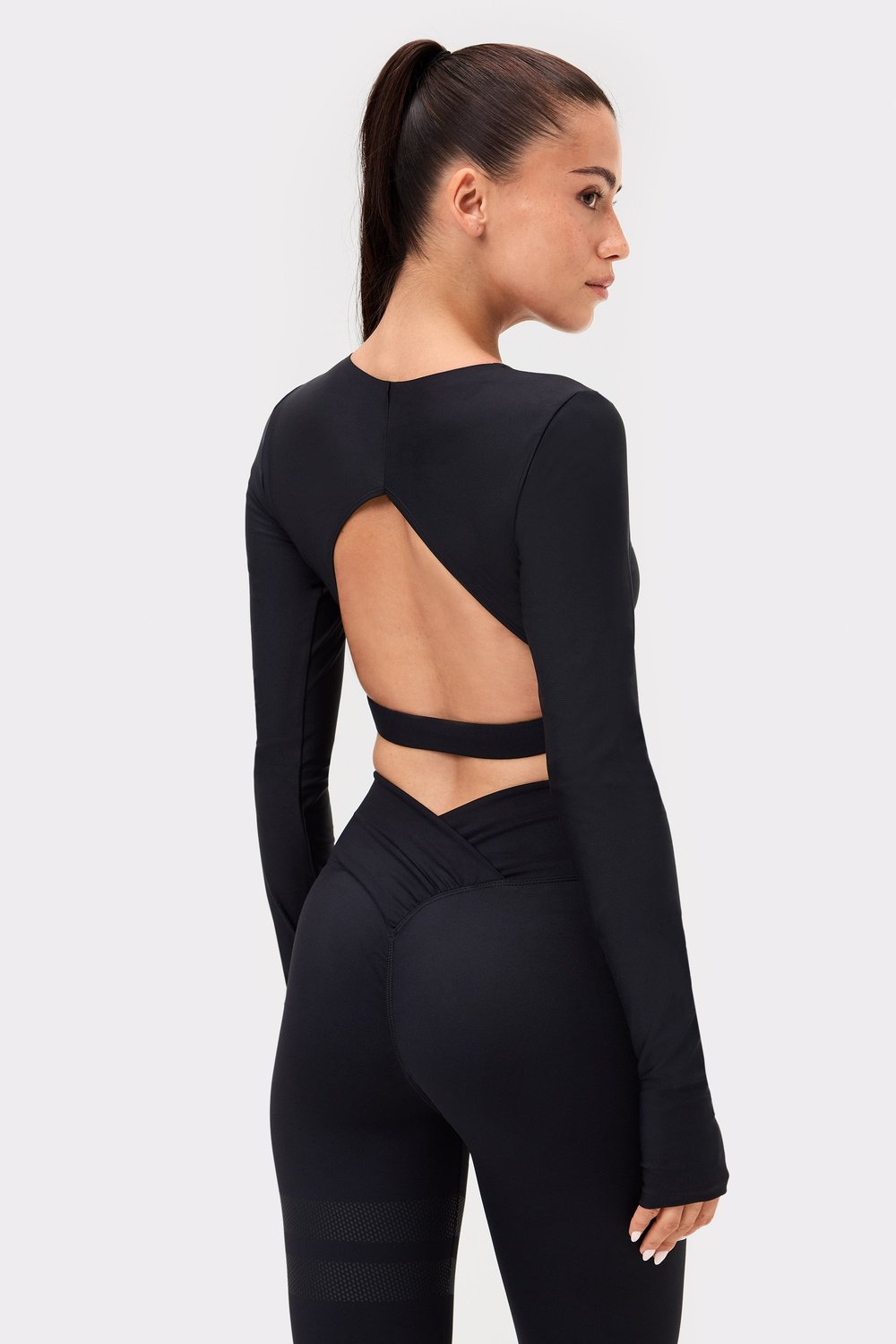 Open Back Long Sleeve