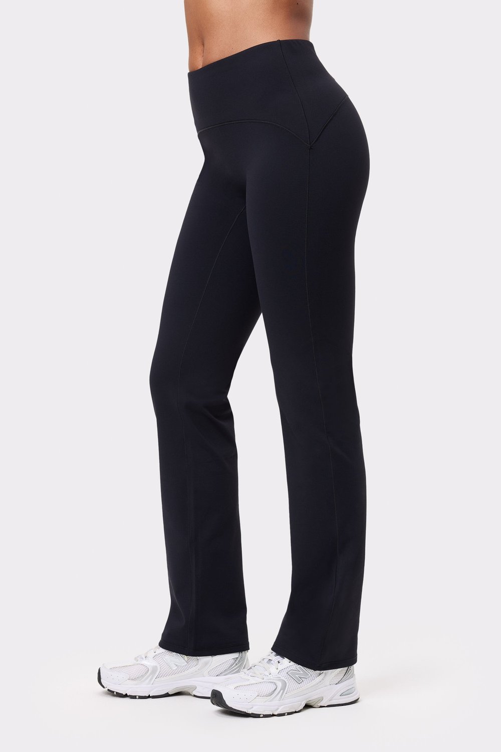 Thermal Bootcut Pants