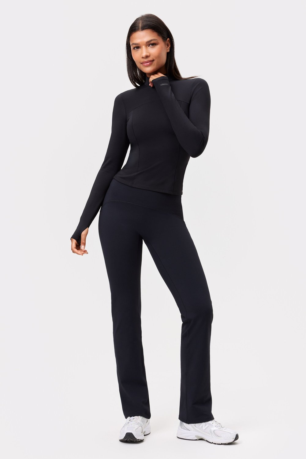 Thermal Bootcut Pants