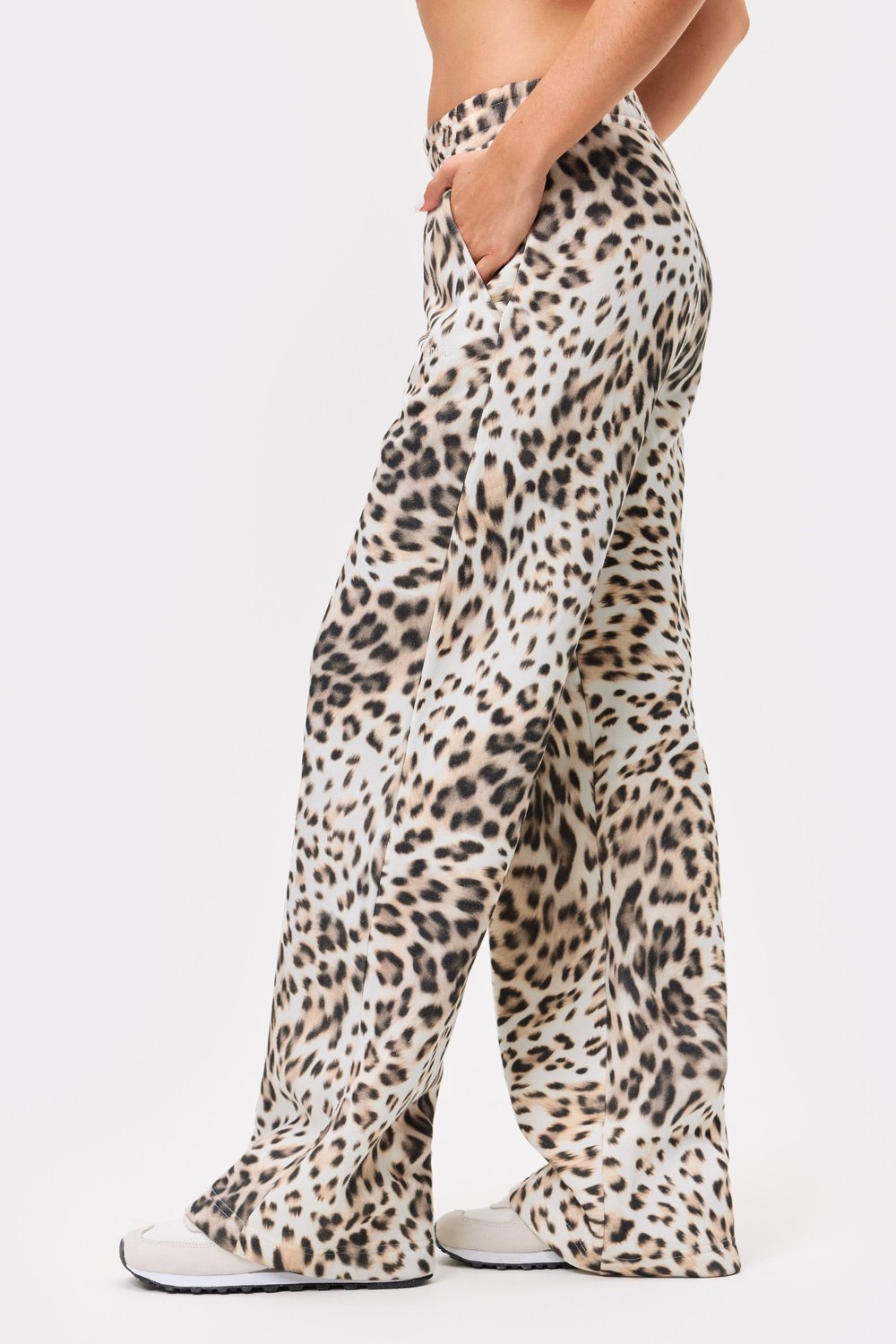 Relaxed Wide Printed Sweatpants