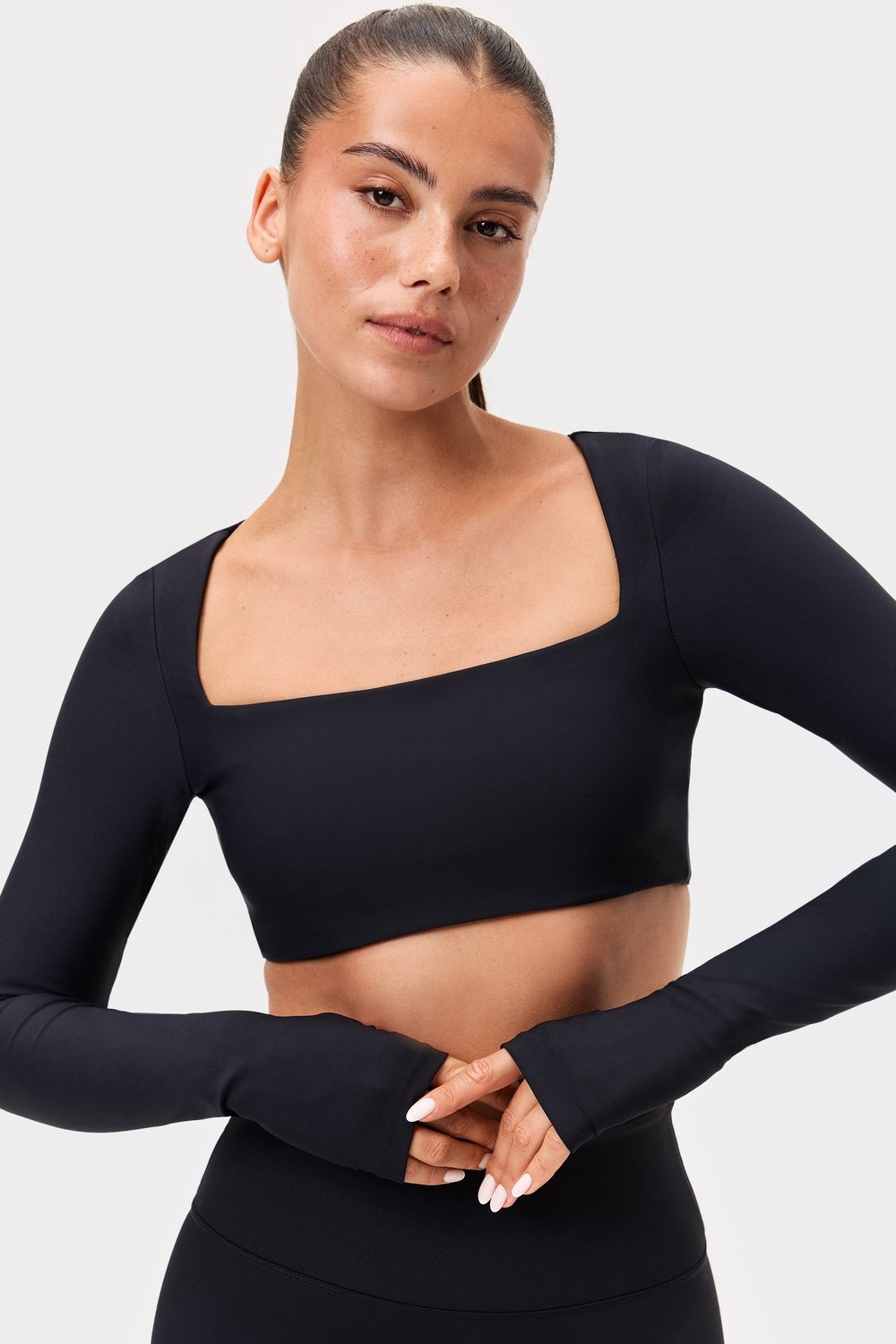 Signature Padded Crop Top