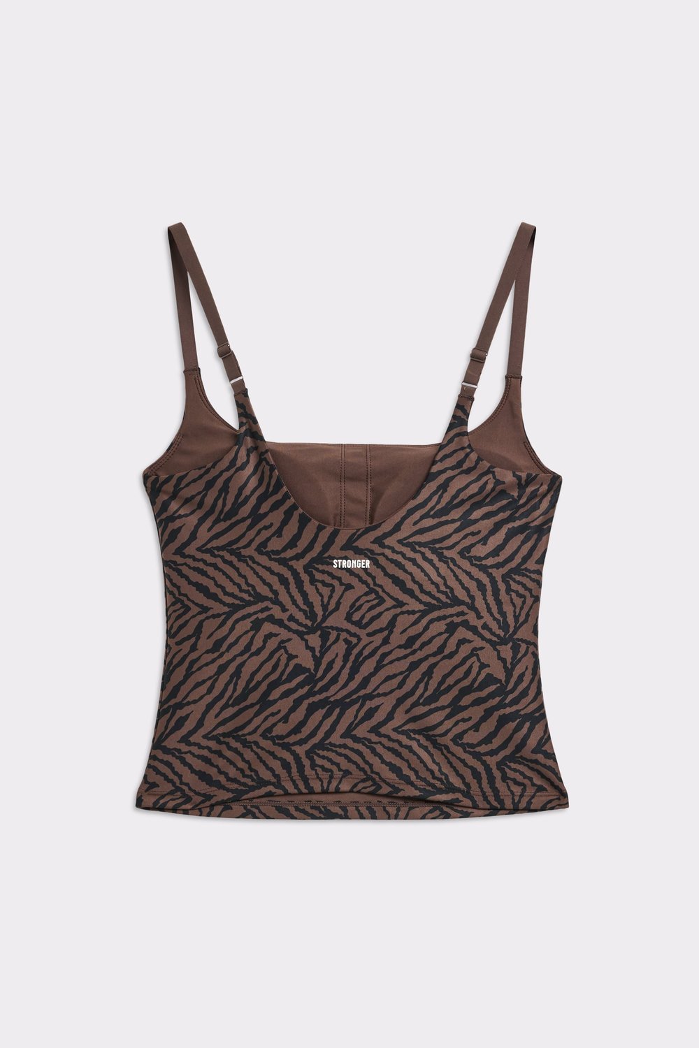 The Printed One Strap Tank Top