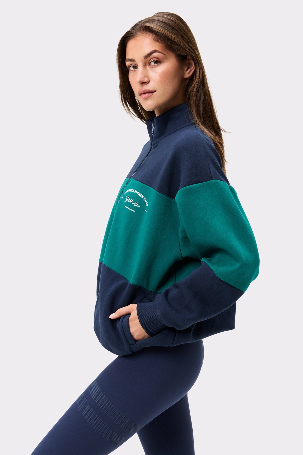 Oversized Full Zip Sweatshirt