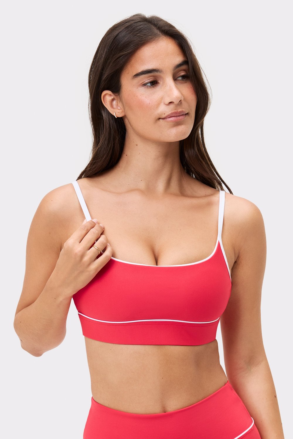 Signature Piping Sports Bra