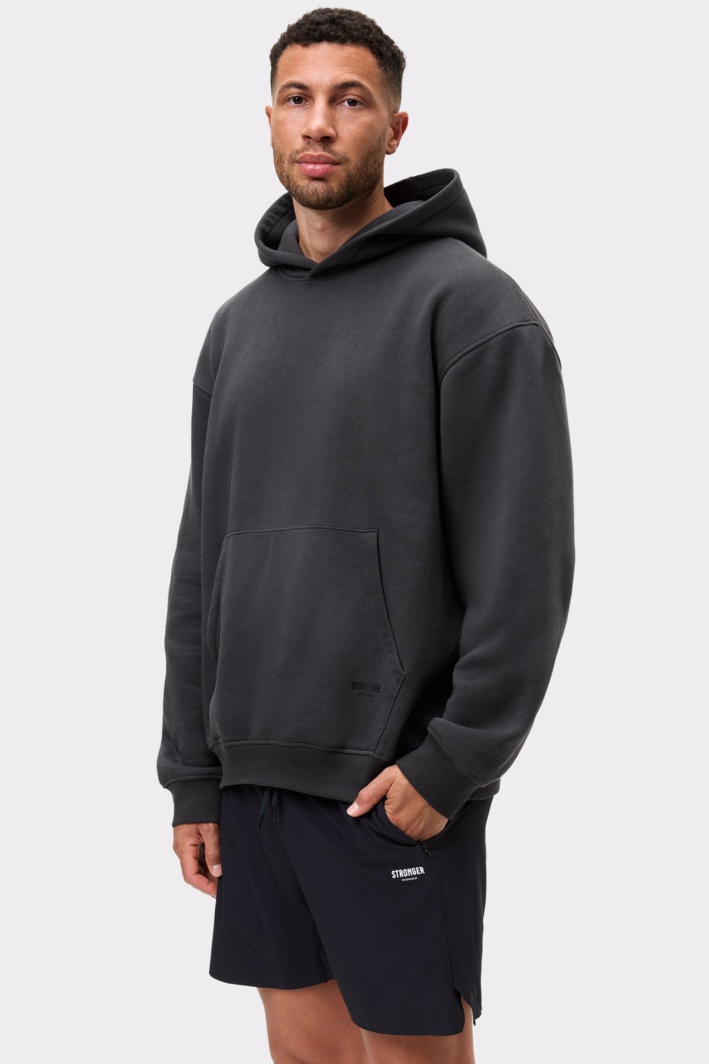 Men's Brushed Oversized Hoodie