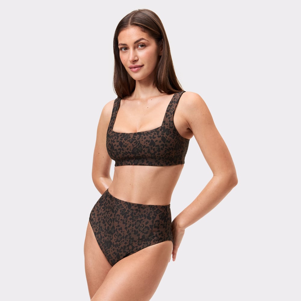 High Waist Bikini Bottom