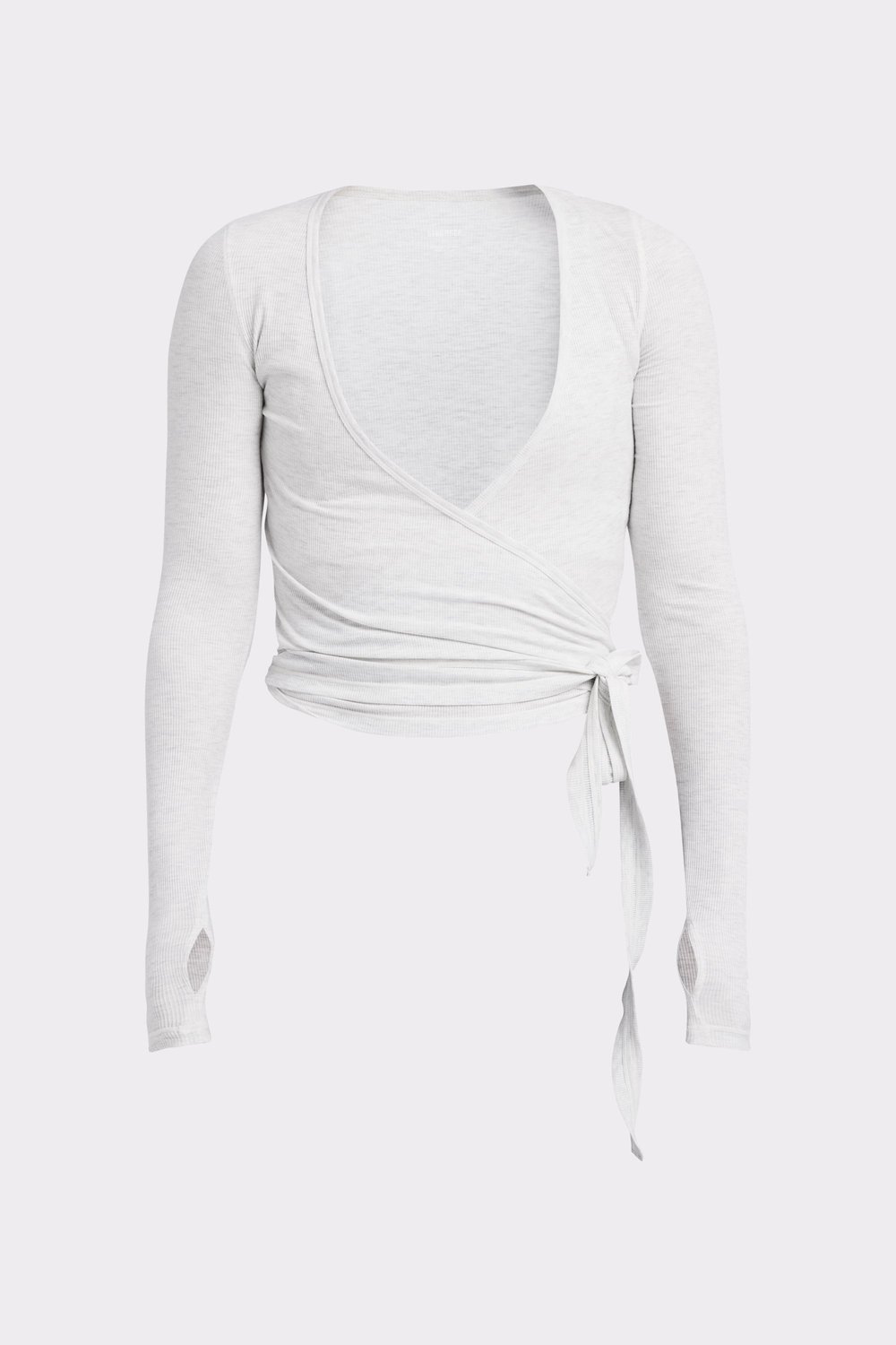 Soft Rib Wrap Long Sleeve