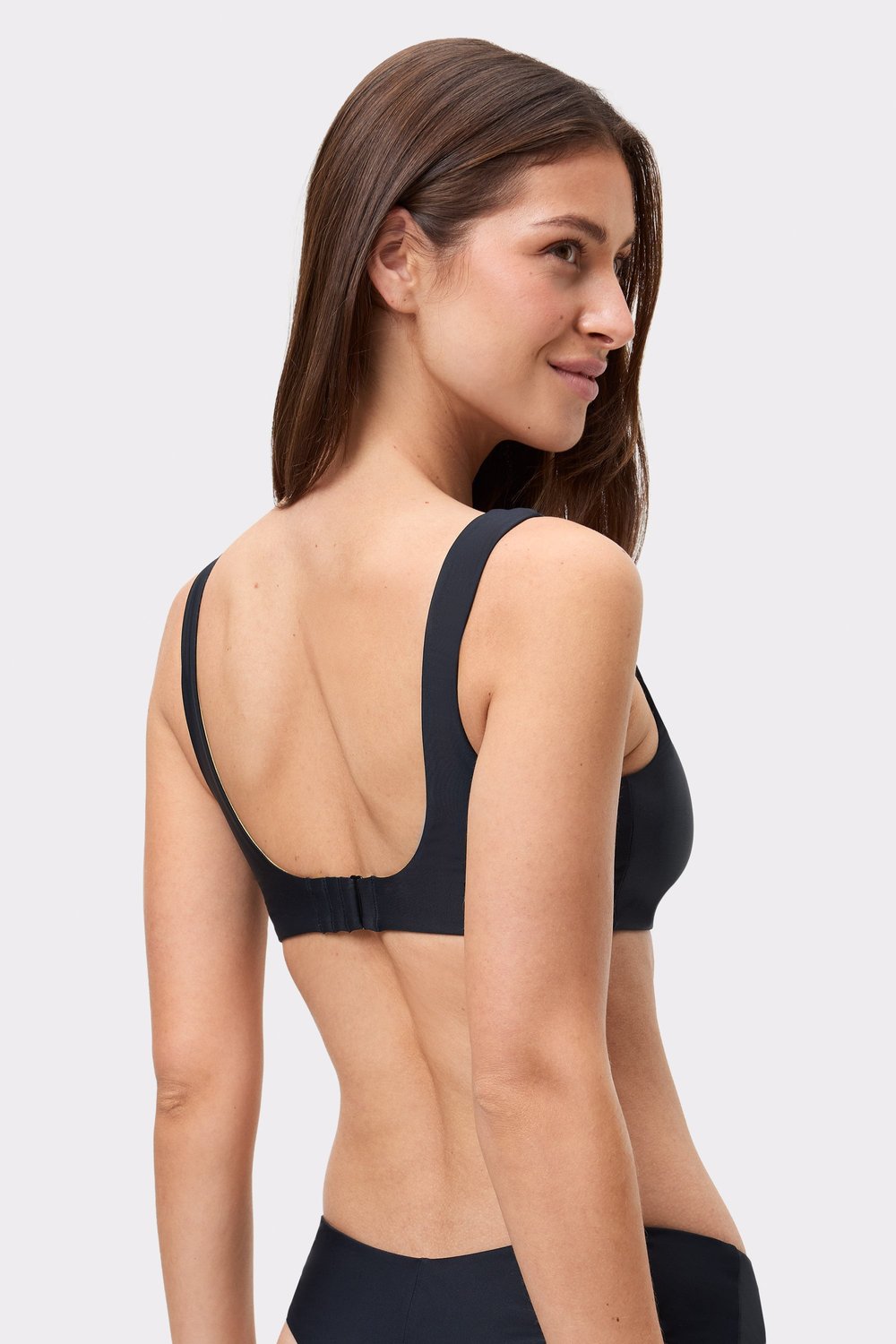 Square Neck Adjustable Bikini Bra