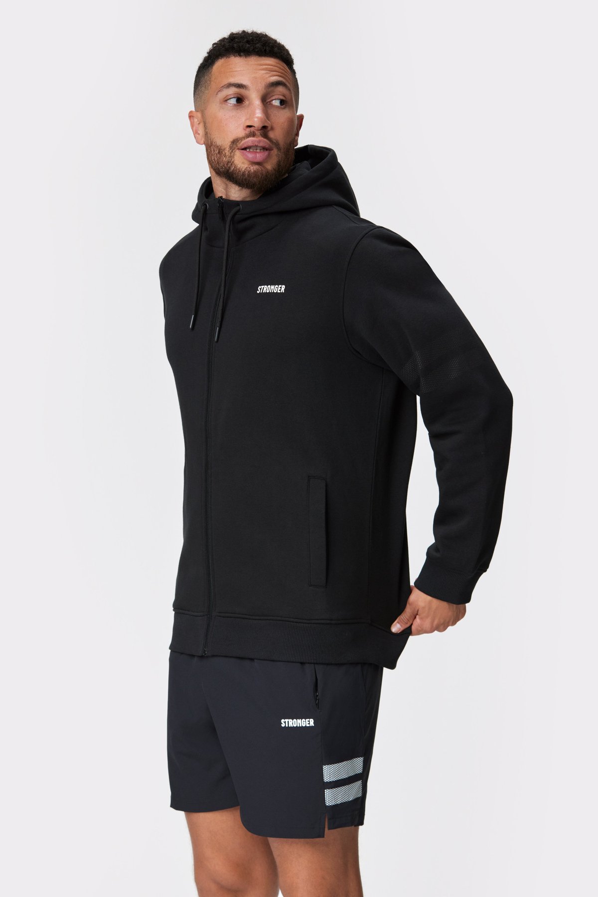 Hero Male Zip Hoodie