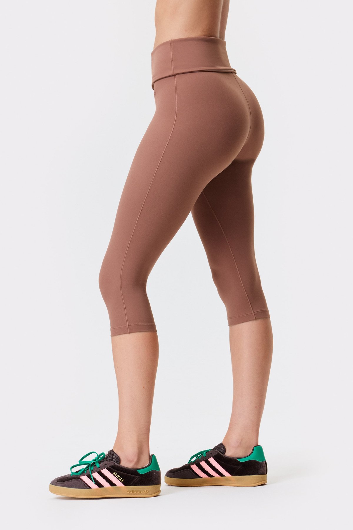 Soft Fold Over Capri Legging