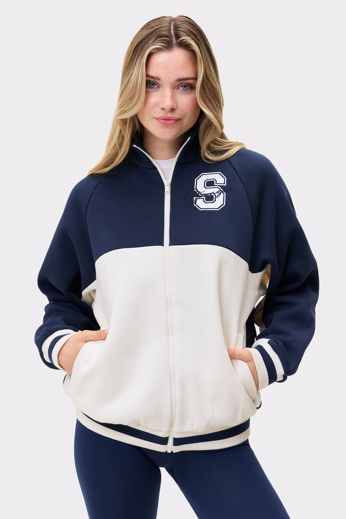 Varsity Zip Sweatshirt
