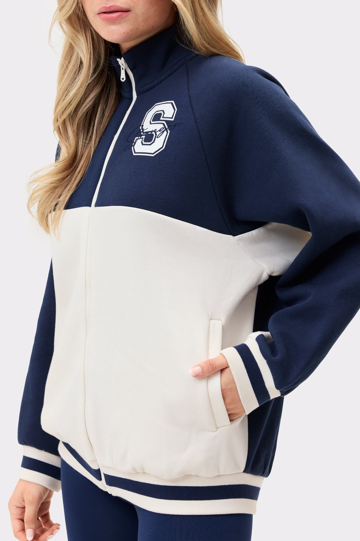 Varsity Zip Sweatshirt