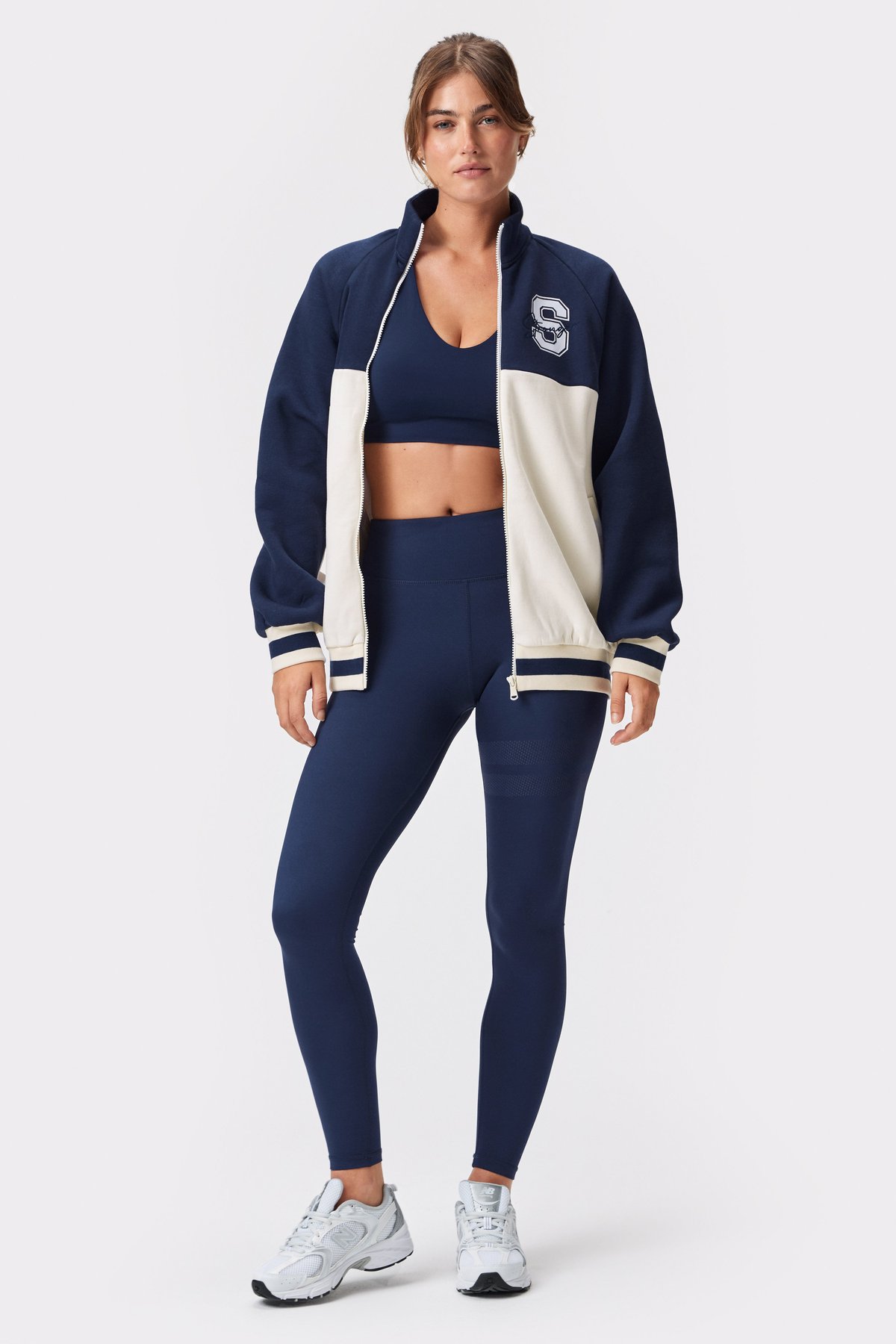 Sweatshirt Varsity Zip