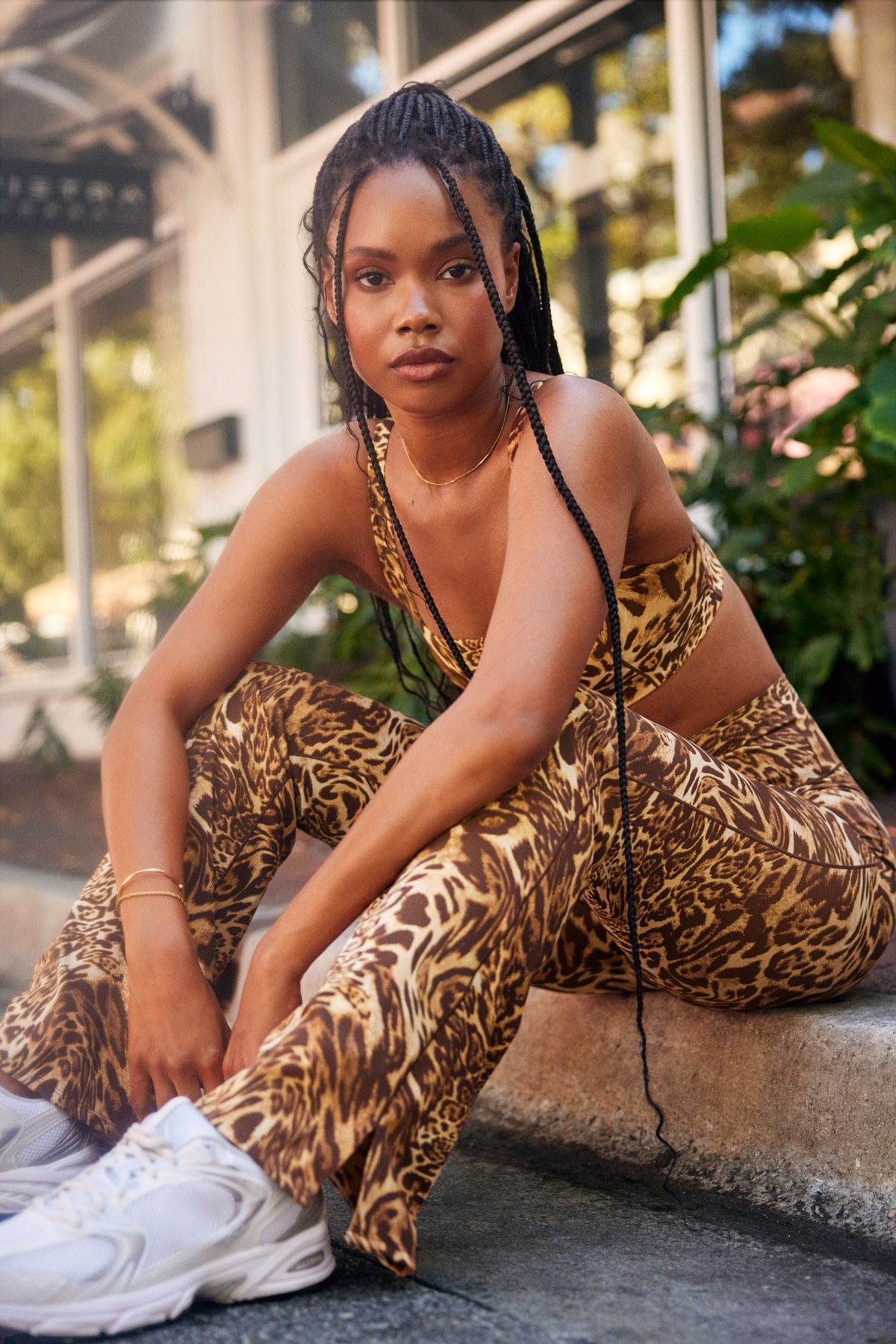 Sleek Flared Leggings