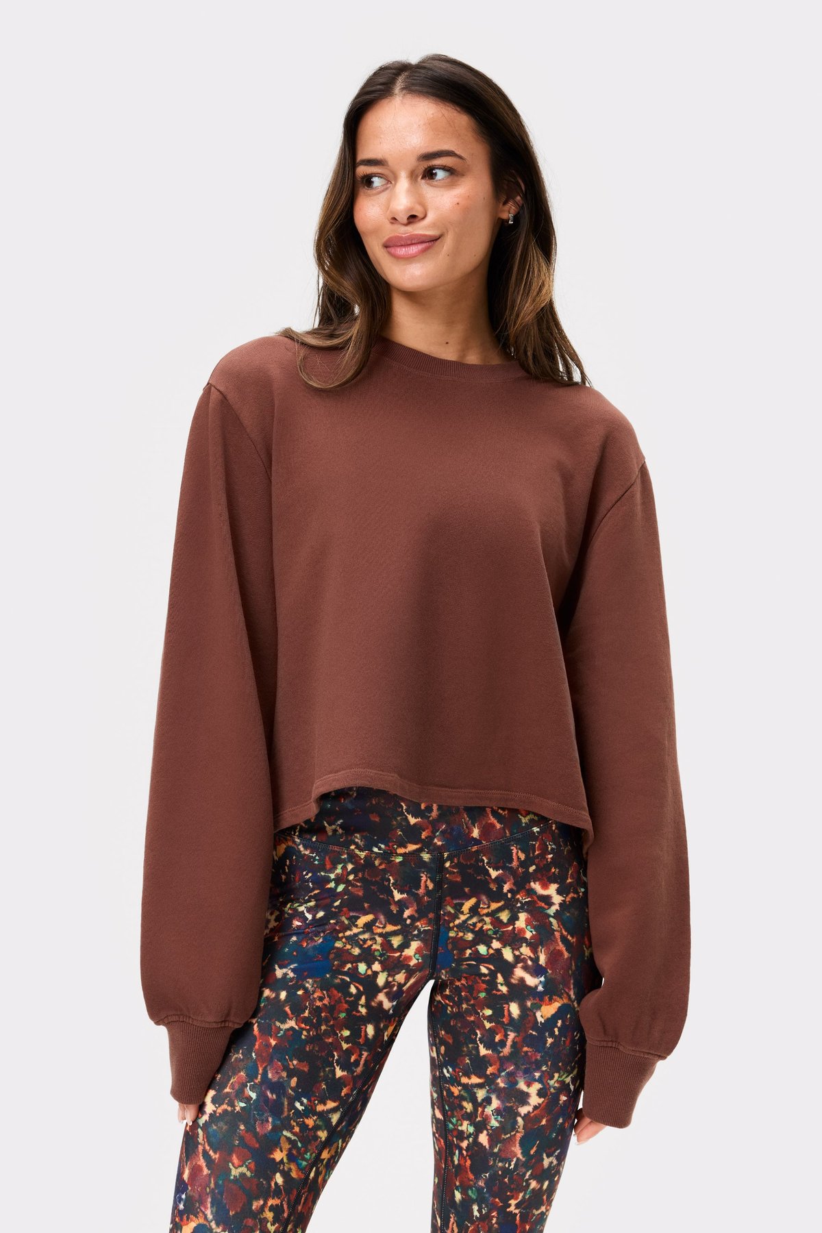 Open Back Sweatshirt