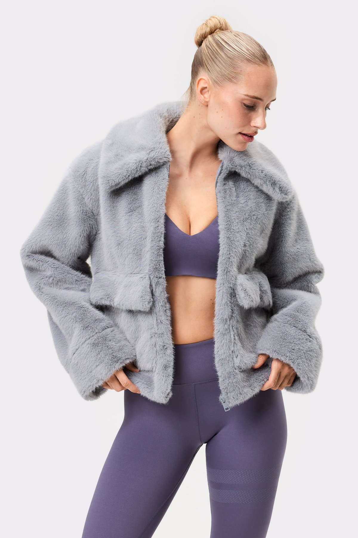 Fluffy Pocket Jacket