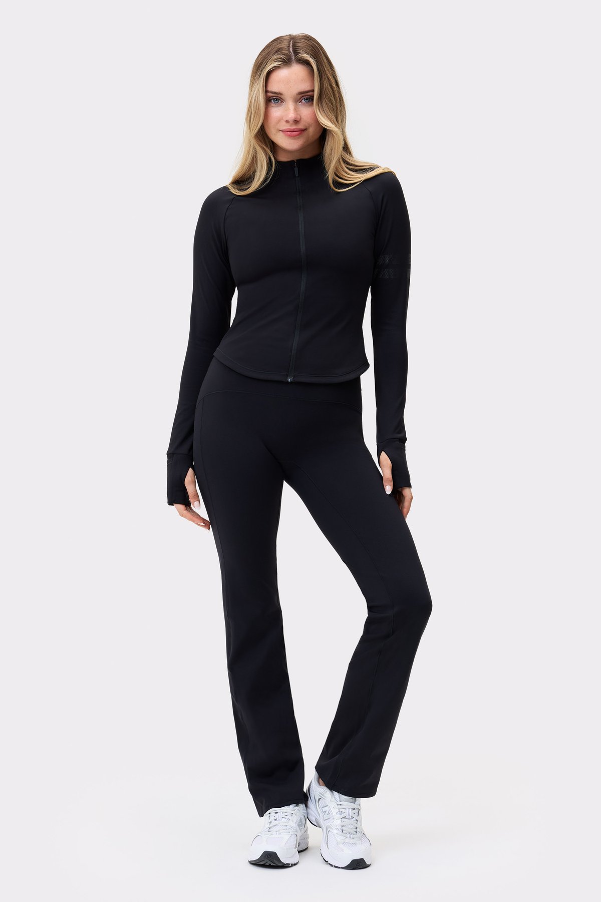 Thermal Bootcut Pants