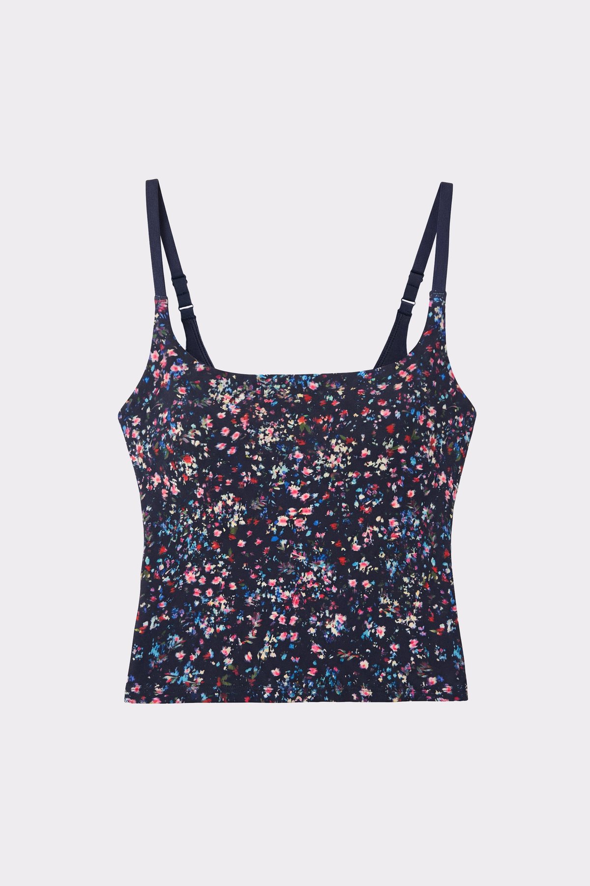 The Printed One Strap Tank Top