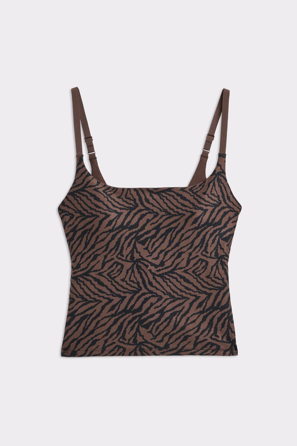 The Printed One Strap Tank Top