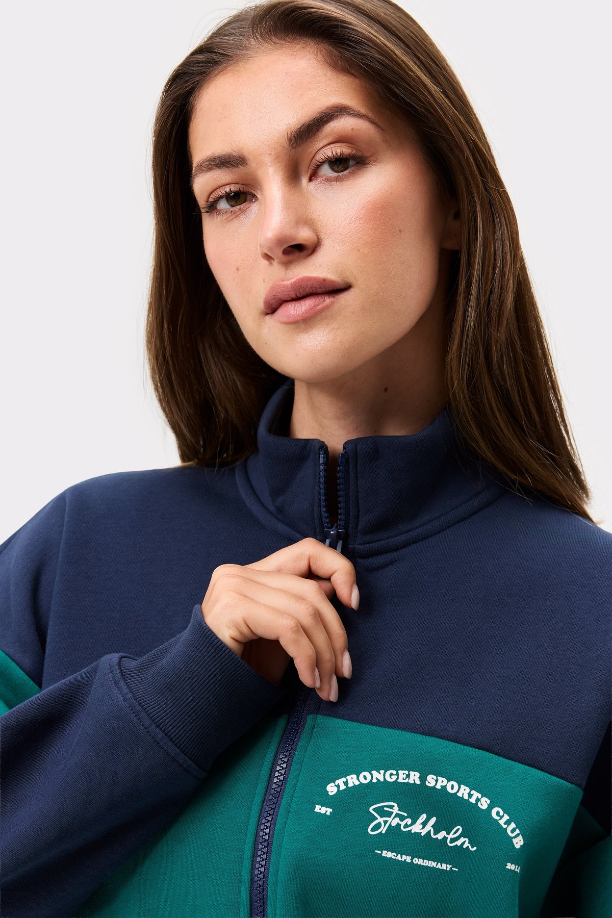 Oversized Full Zip Sweatshirt