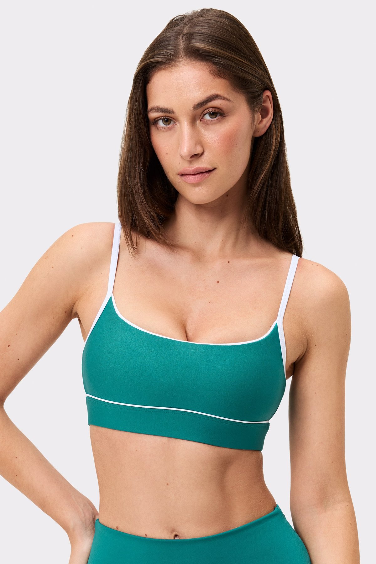 Signature Piping Sports Bra