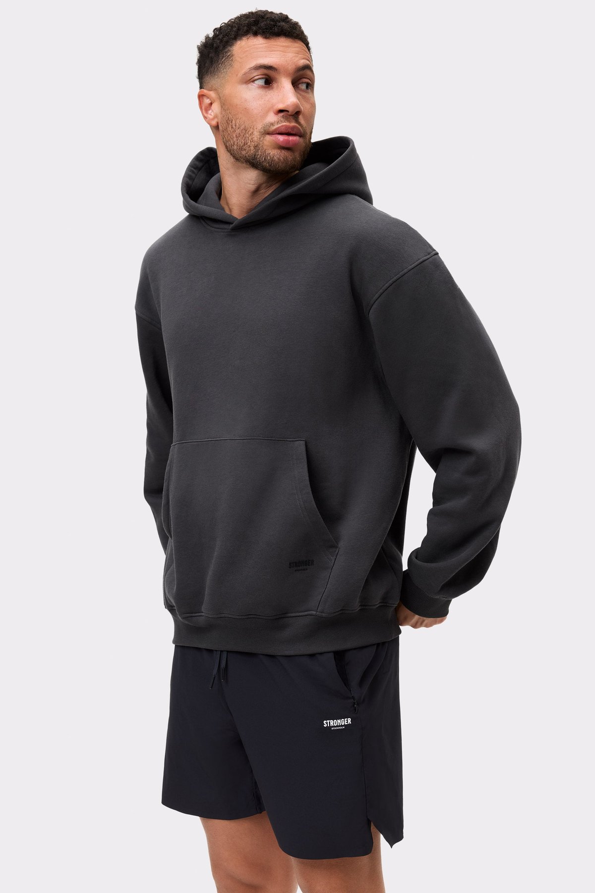 Men's Brushed Oversized Hoodie