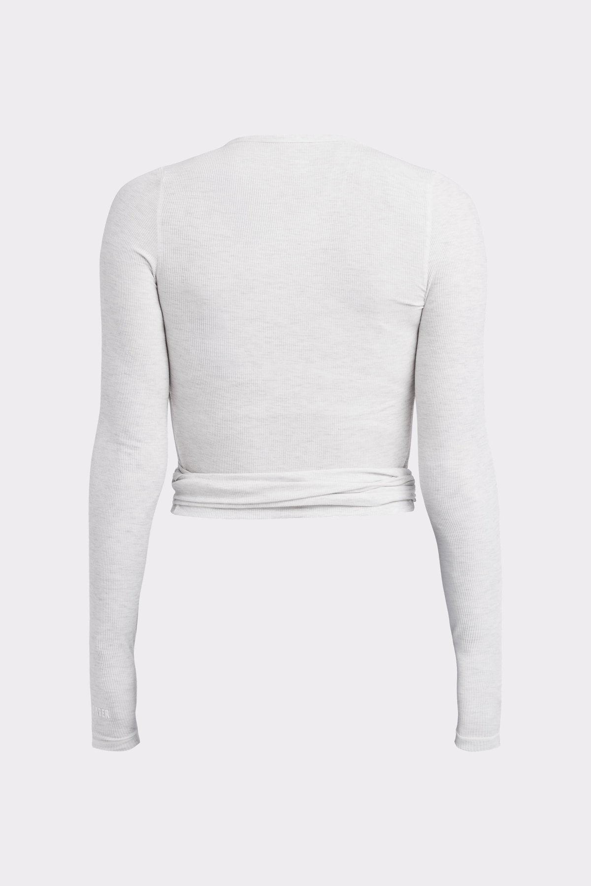 Soft Rib Wrap Long Sleeve