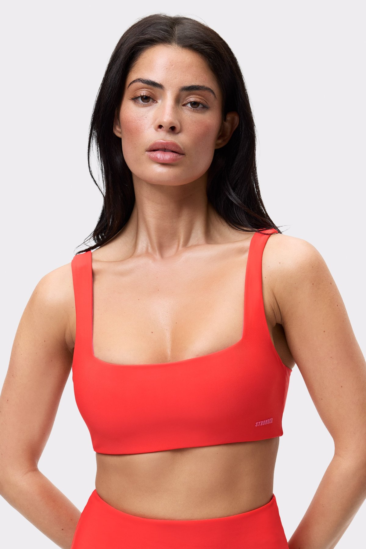 Square Neck Adjustable Bikini Bra