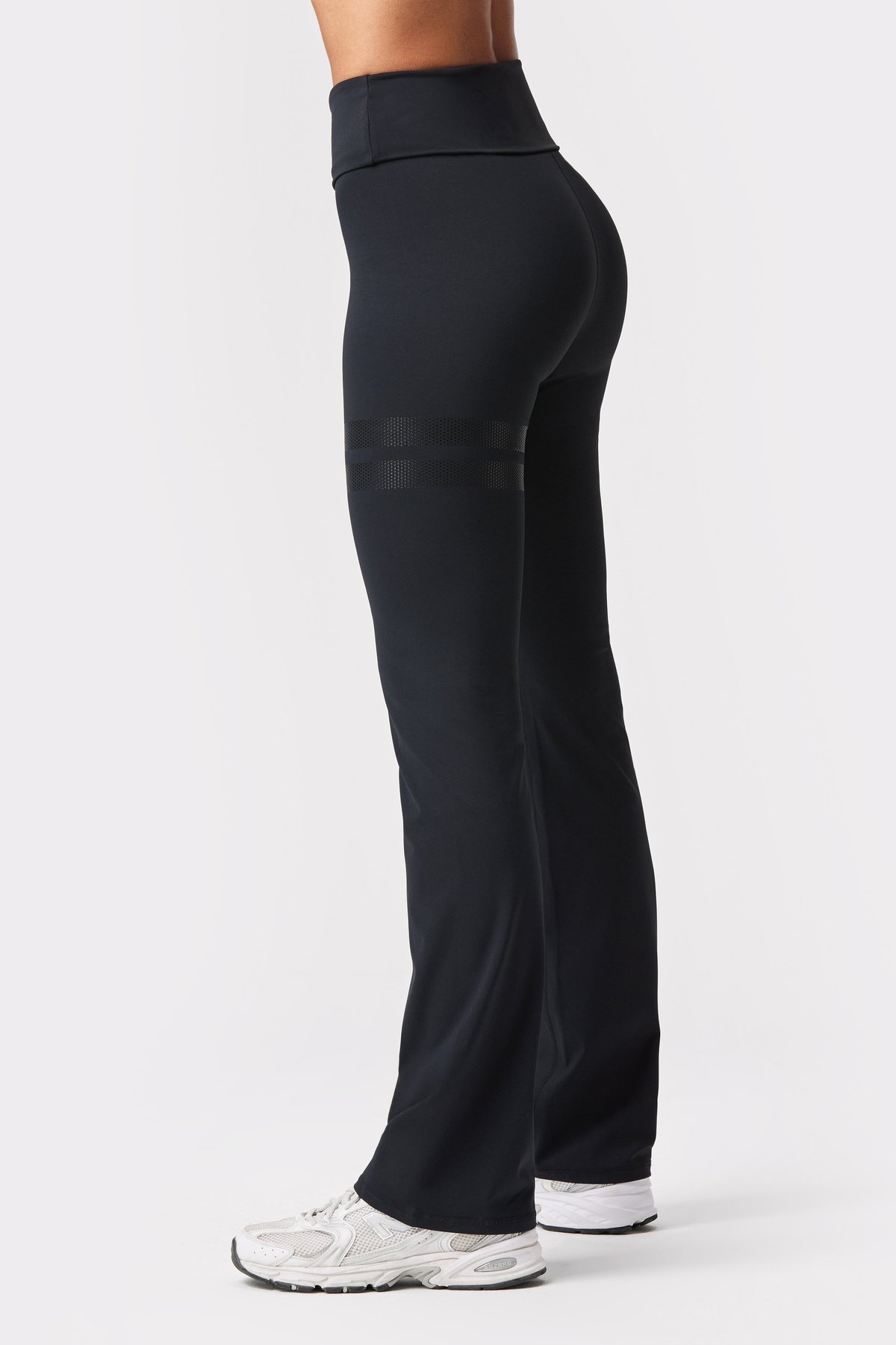 Fold over Flared Leggings