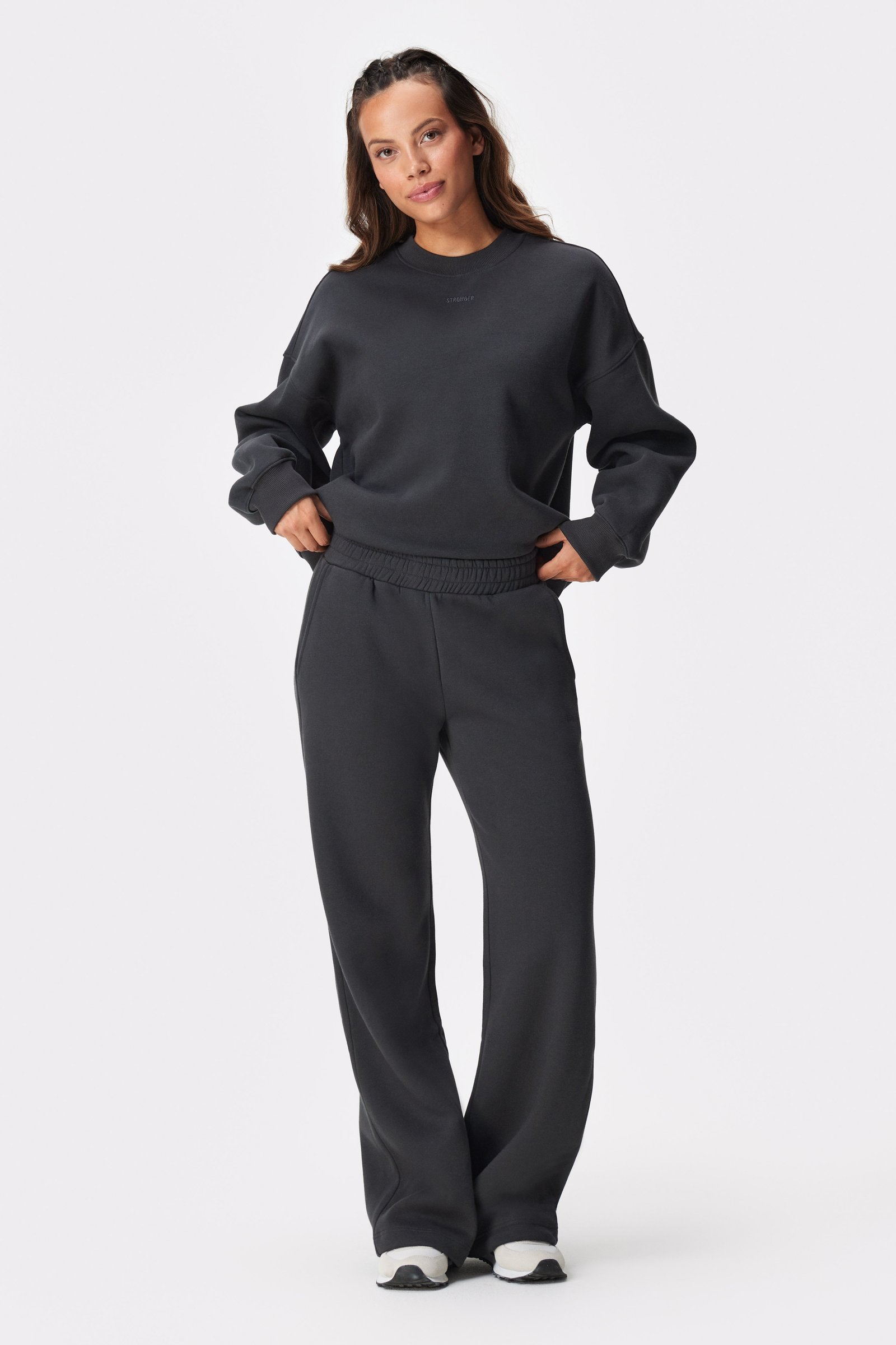 Relaxed Wide Sweatpants