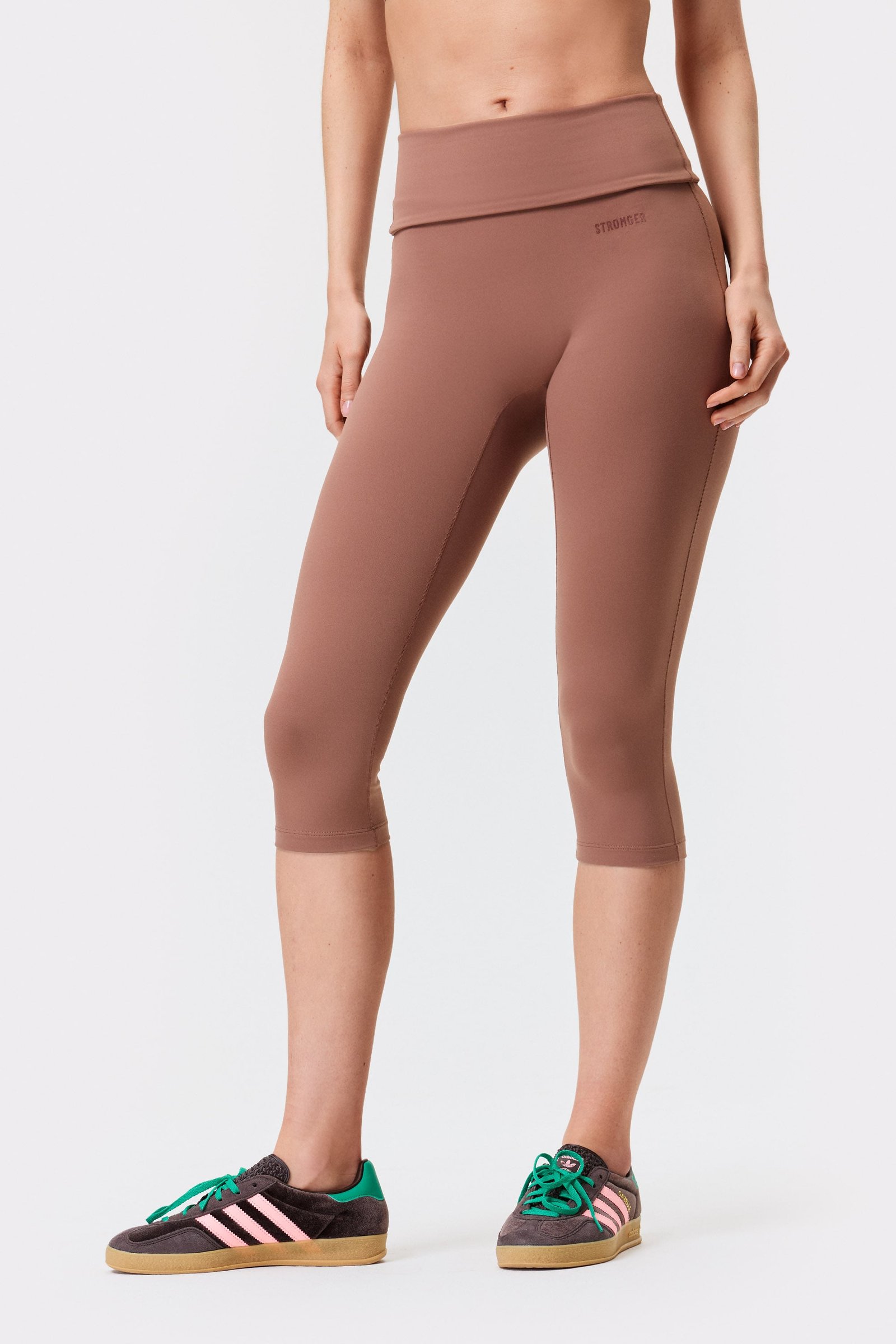 Soft Fold Over Capri Legging