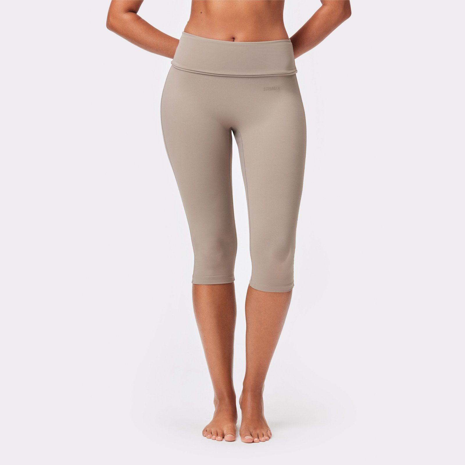 Soft Fold Over Capri Legging