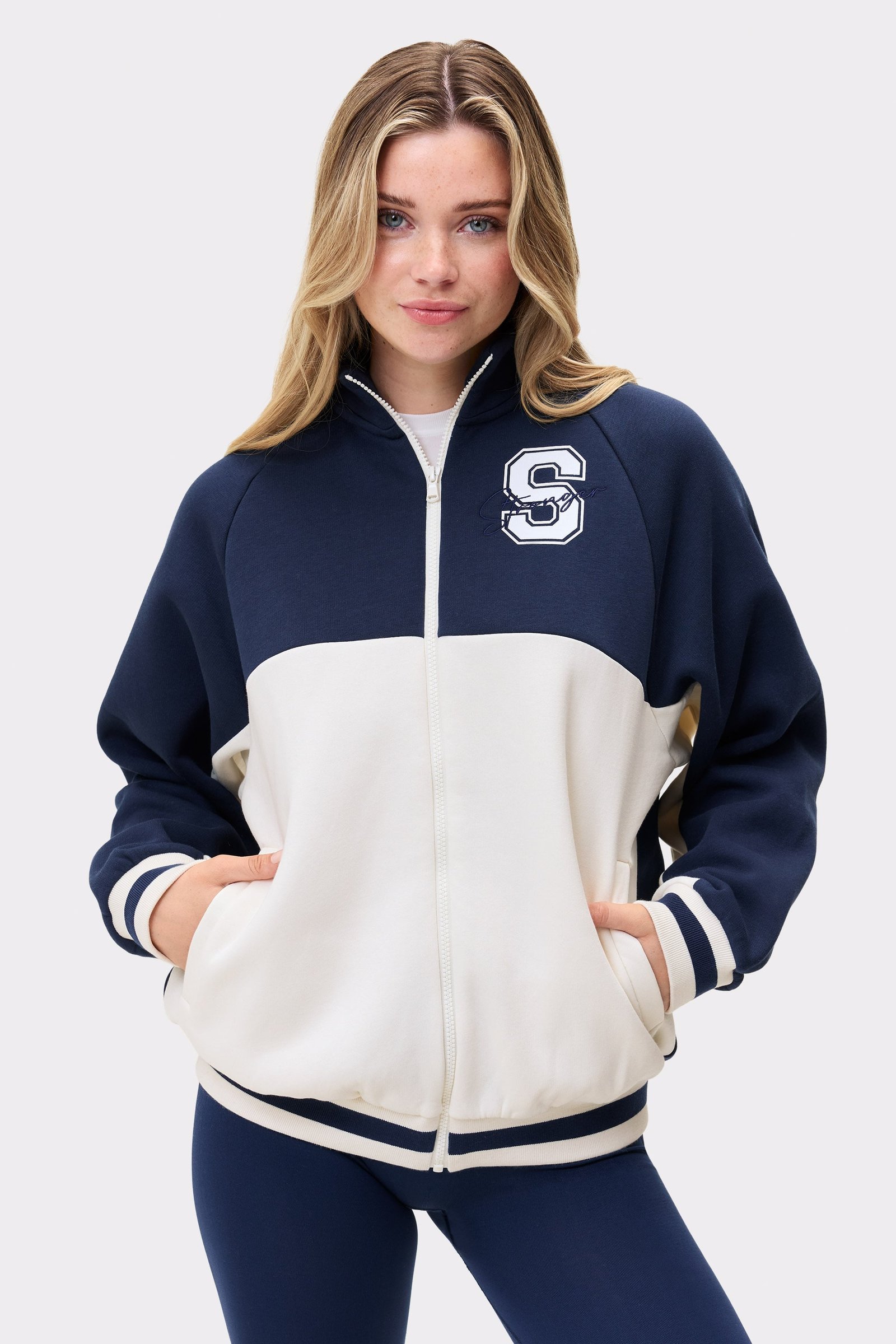 Varsity Zip Sweatshirt
