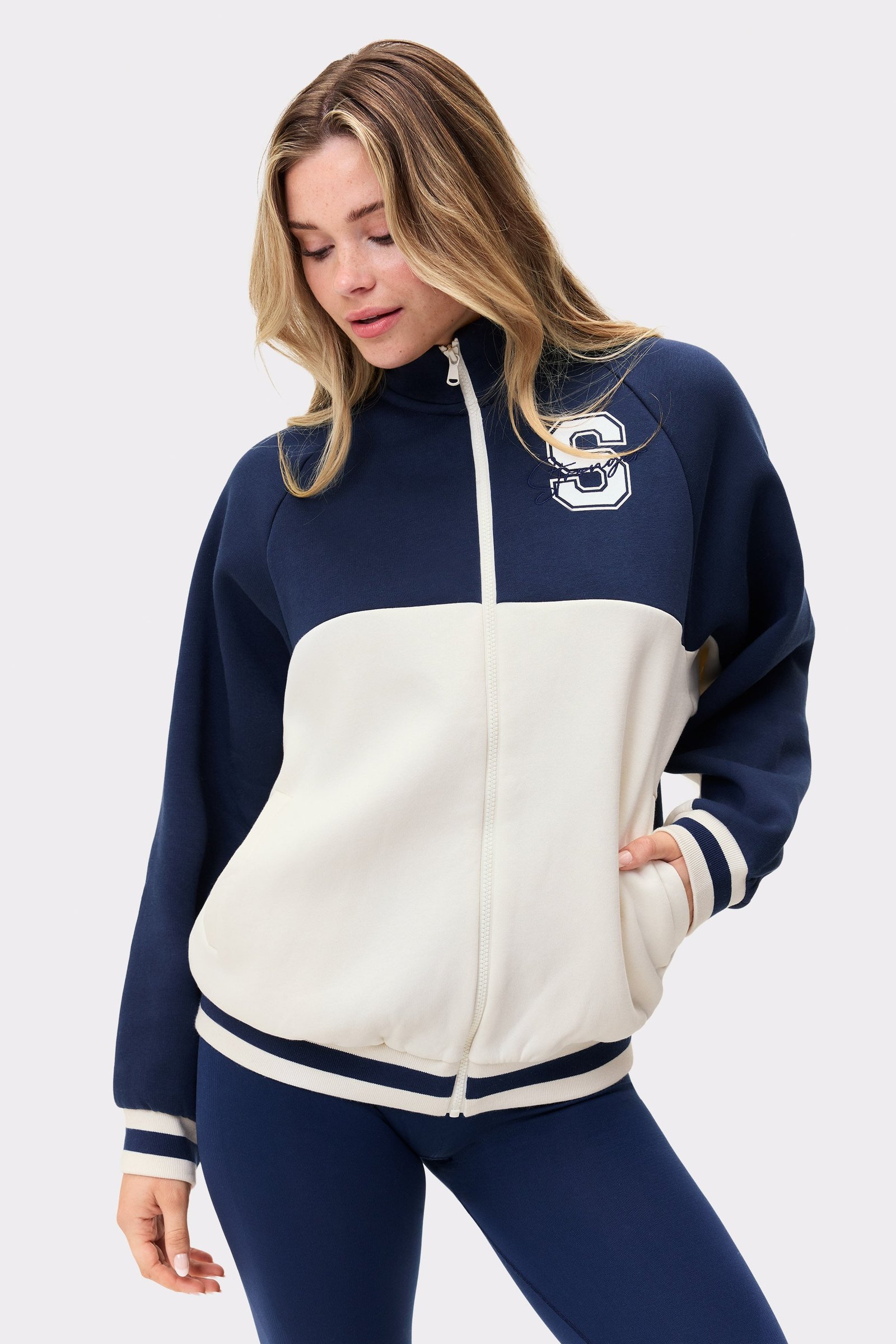 Varsity Zip Sweatshirt
