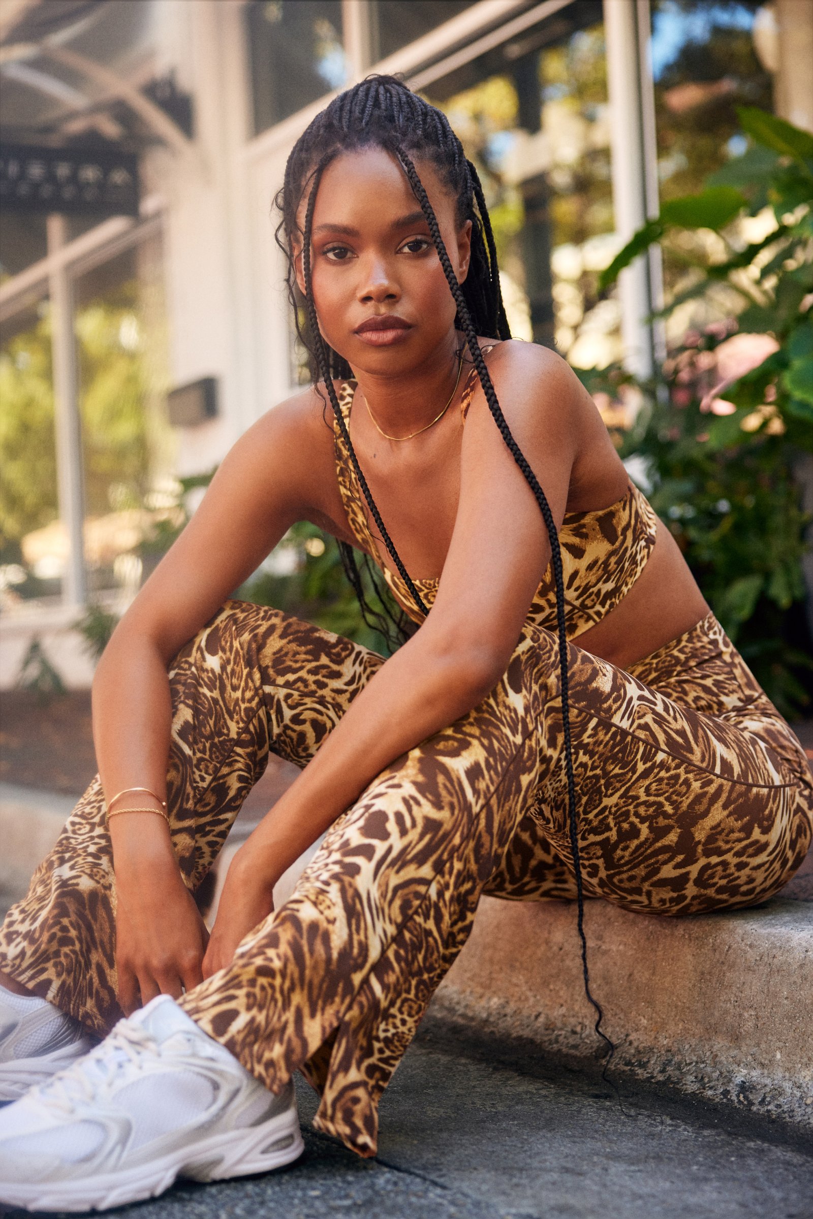 Sleek Flared Leggings