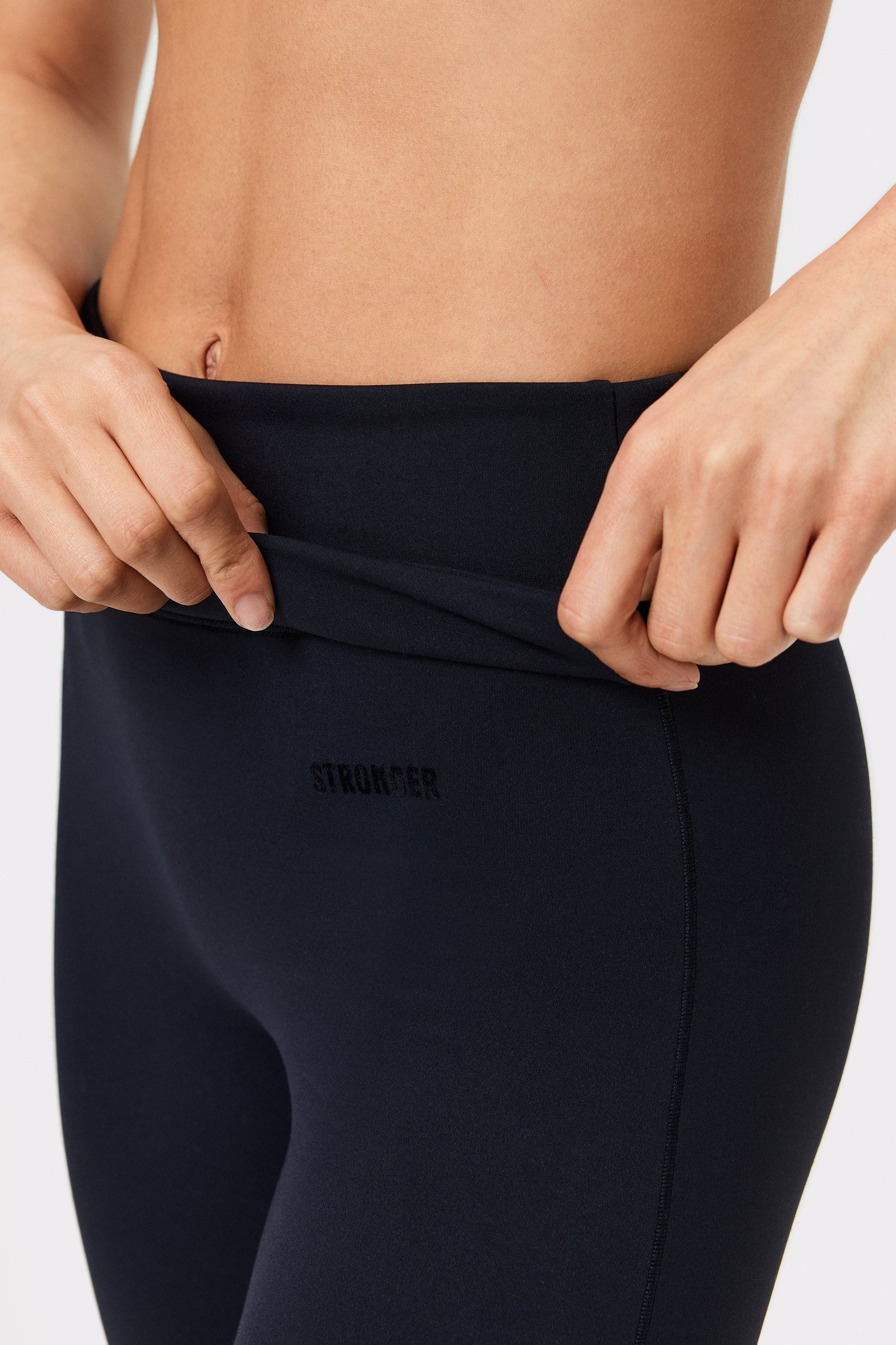 Soft Fold Over Flared Leggings