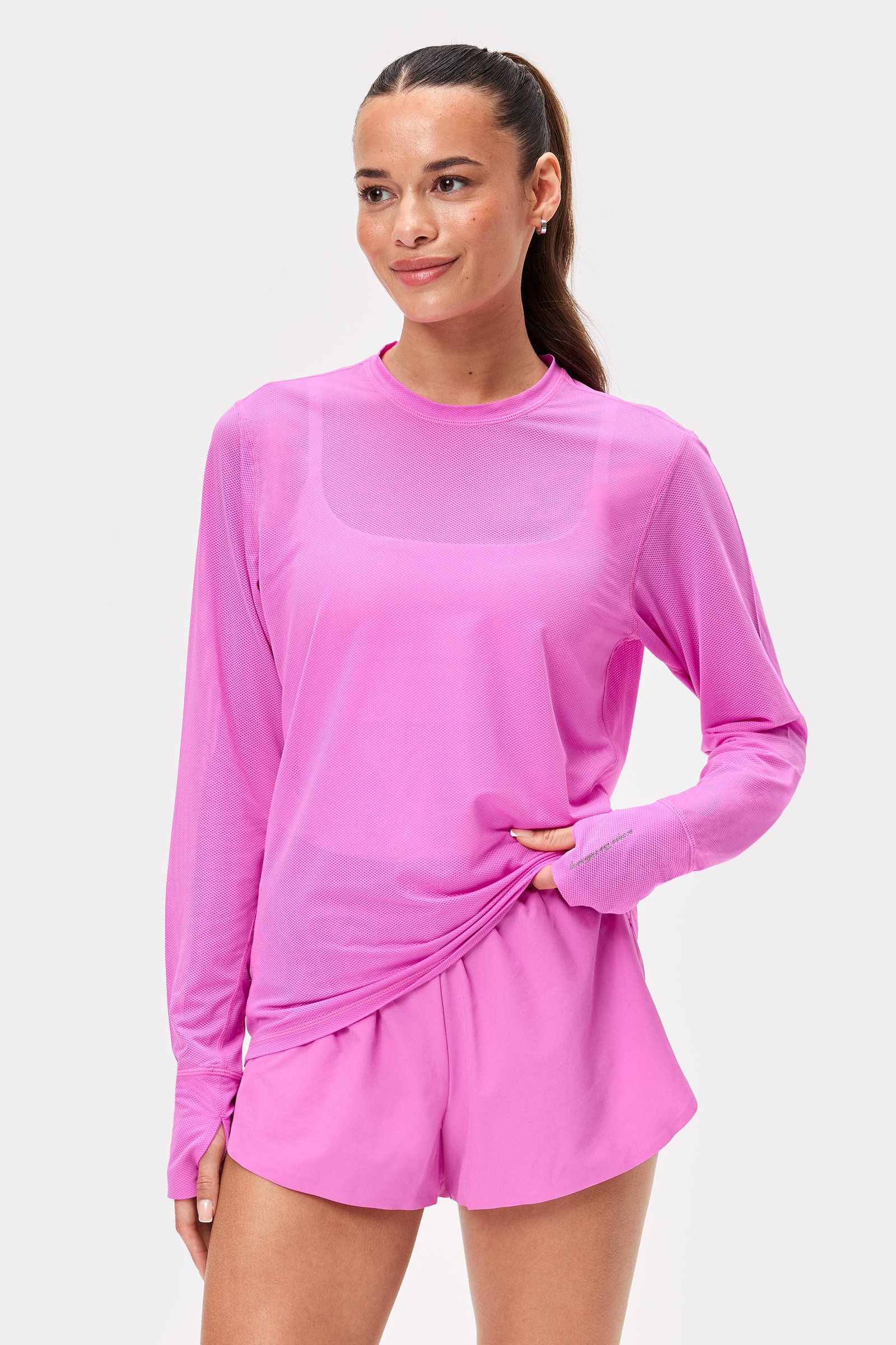 Mesh Running Long Sleeve