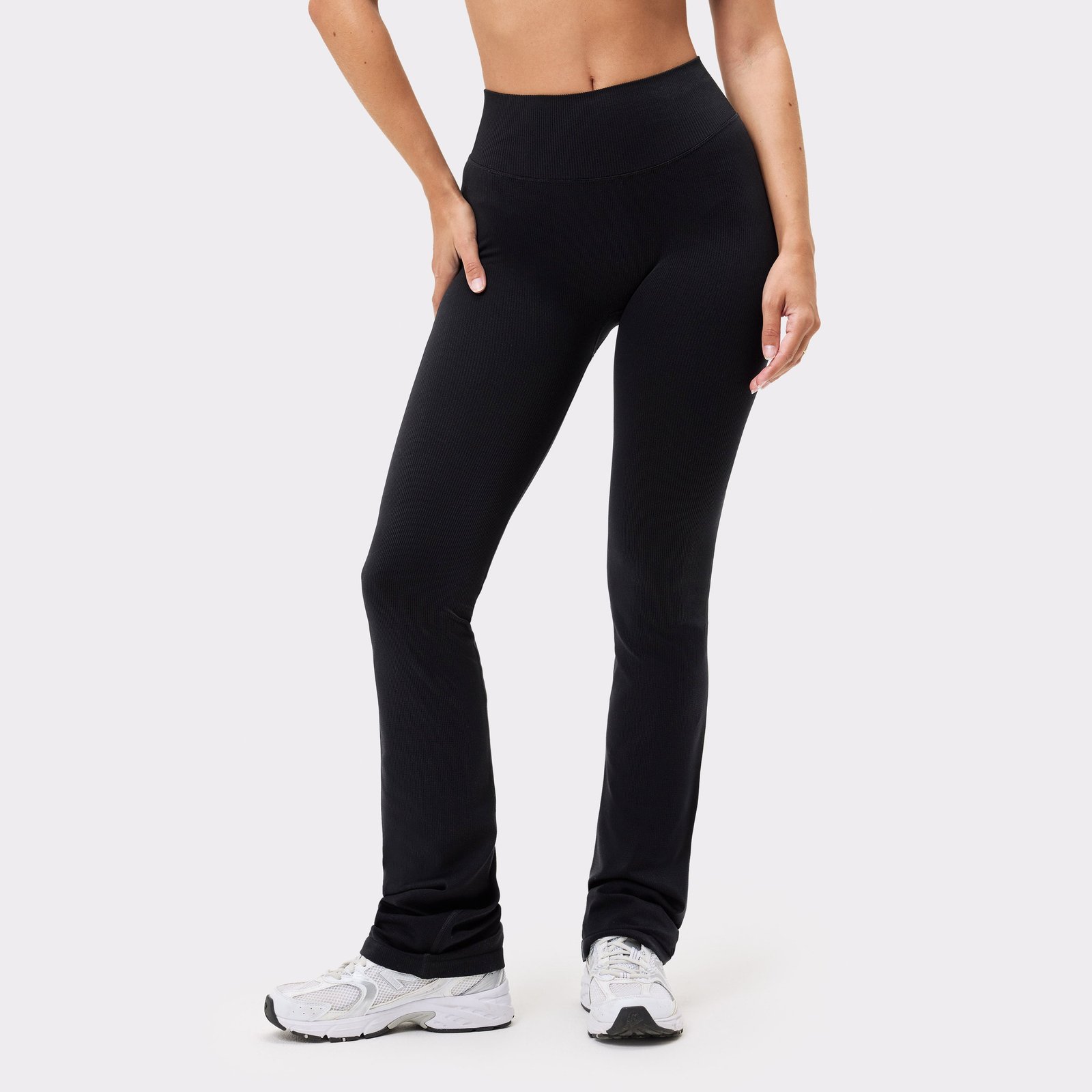 Seamless Contour Ribbed Bootcut Leggings