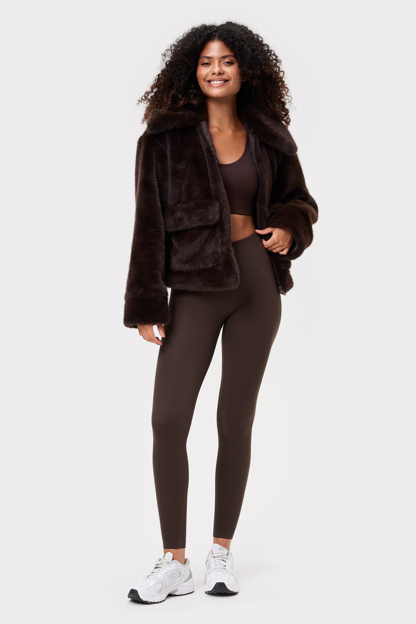 Fluffy Pocket Jacket