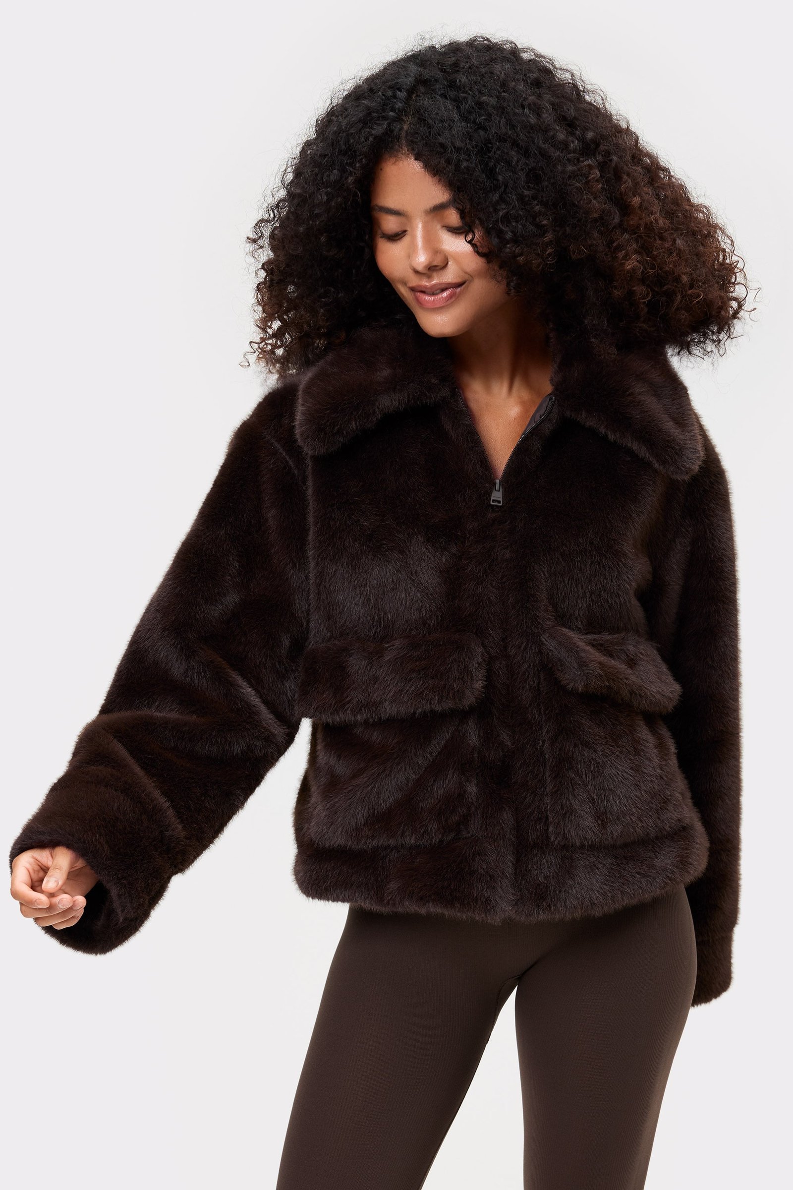 Fluffy Pocket Jacket