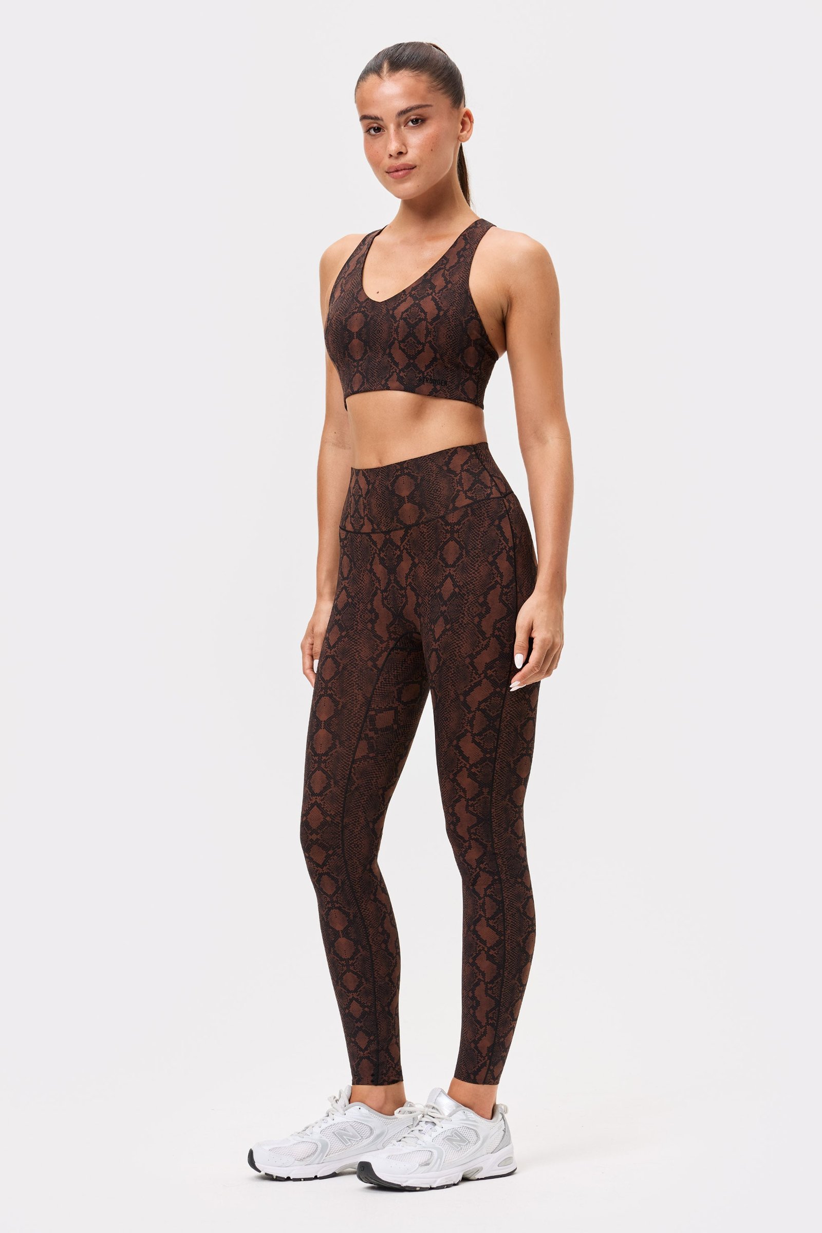 Sleek Printed Sports Bra