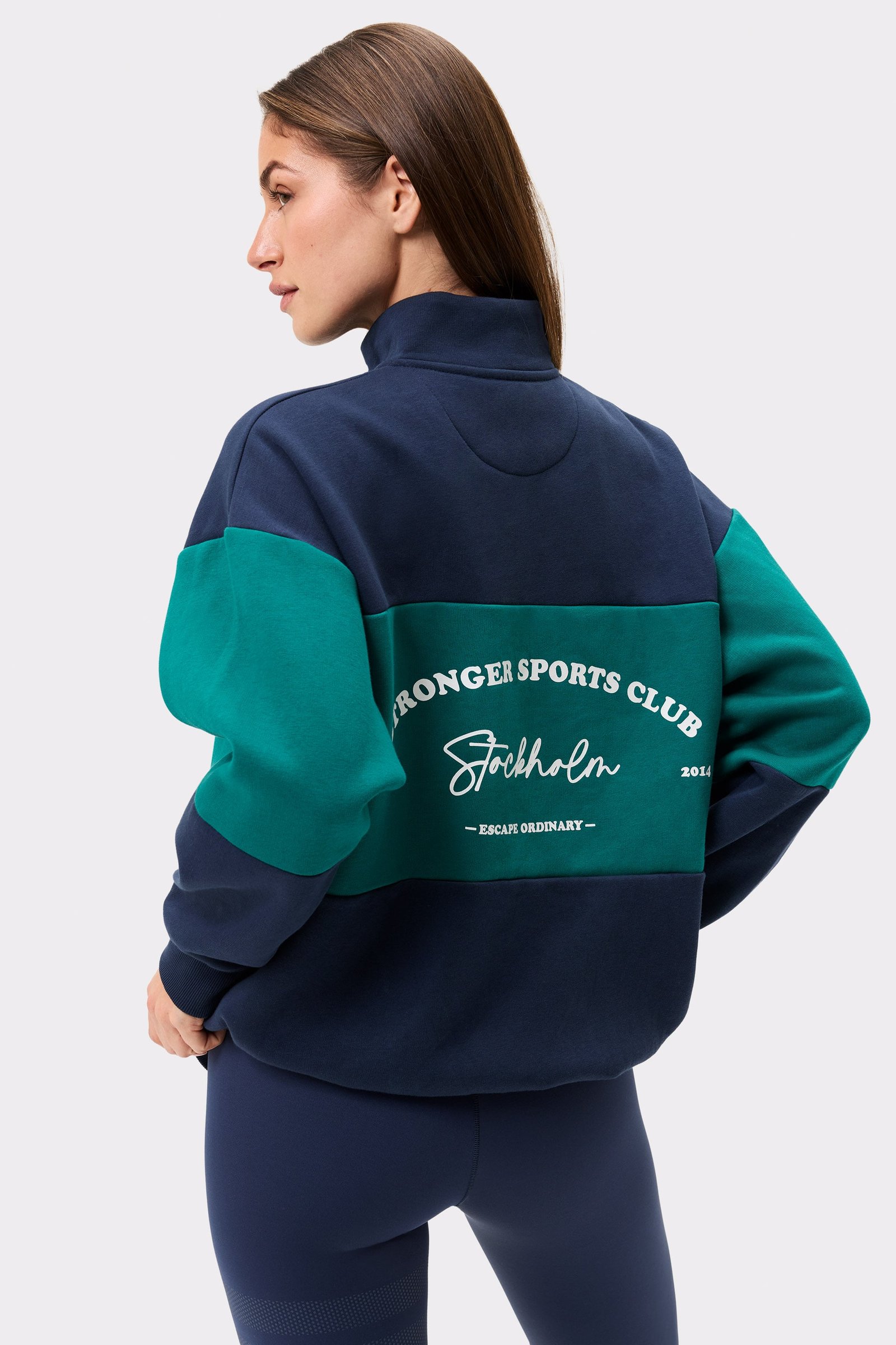 Oversized Full Zip Sweatshirt